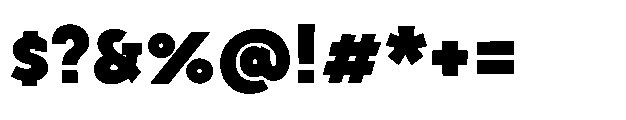 Bakerman Slab Semi Bold Font OTHER CHARS