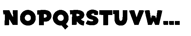 Bakerman Slab Semi Bold Font UPPERCASE