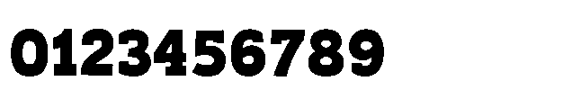 Bakerman Slab Variable Font OTHER CHARS