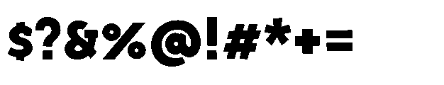 Bakerman Slab Variable Font OTHER CHARS