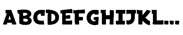 Bakerman Slab Variable Font UPPERCASE