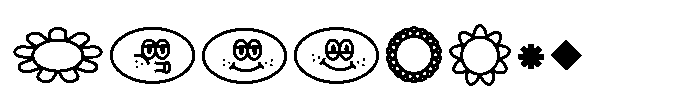 Bakers Icon Font UPPERCASE