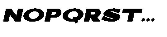 Bakers Italic Font UPPERCASE