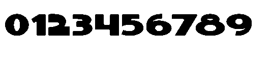 Bakers Rounded Font OTHER CHARS