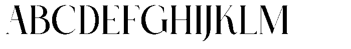 Bakery Megals Regular Font UPPERCASE