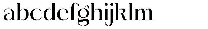 Bakery Megals Regular FONT