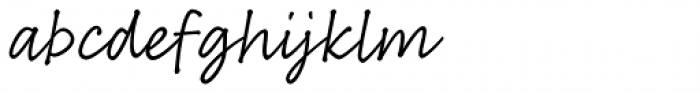 Bakeshop Light Font LOWERCASE