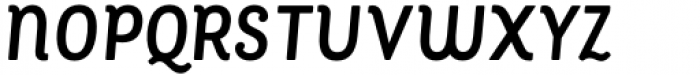 Bakewell Bold Narrow Italic Font UPPERCASE