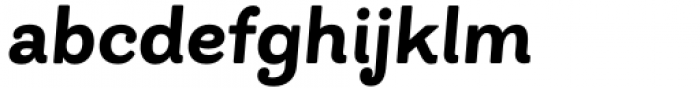 Bakewell Heavy Italic Font LOWERCASE