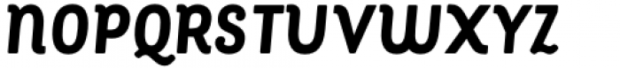 Bakewell Heavy Narrow Italic Font UPPERCASE