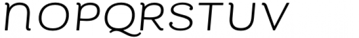 Bakewell Regular Wide Italic Font UPPERCASE