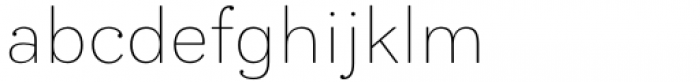 Bakewell Thin Font LOWERCASE