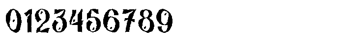Bakhtiar Rough Regular Font OTHER CHARS