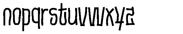 Bakoze Light Font LOWERCASE
