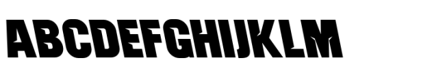 Balbek Pro Cut Black Reverse Font