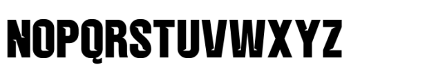 Balbek Pro Cut Bold Font UPPERCASE