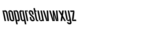 Balbek Pro Cut Light Reverse Font LOWERCASE