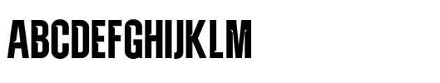 Balbek Pro Cut Medium Font UPPERCASE