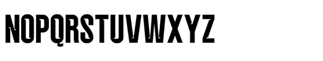 Balbek Pro Cut Medium Font UPPERCASE