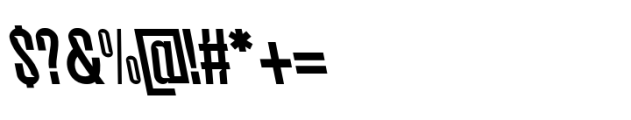 Balbek Pro Cut Reverse Font OTHER CHARS