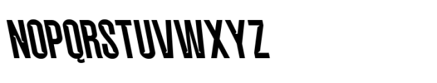 Balbek Pro Cut Reverse Font UPPERCASE
