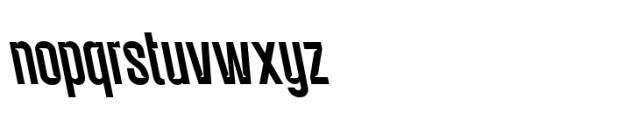 Balbek Pro Cut Reverse Font LOWERCASE