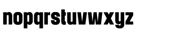 Balbek Pro Extra Bold Font LOWERCASE