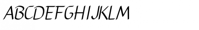 Balboat Italic Font UPPERCASE