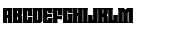 Baldish Black Font UPPERCASE