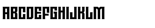 Baldish Bold Font UPPERCASE