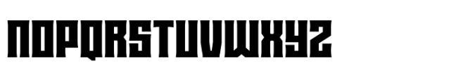 Baldish Extra Bold Font UPPERCASE