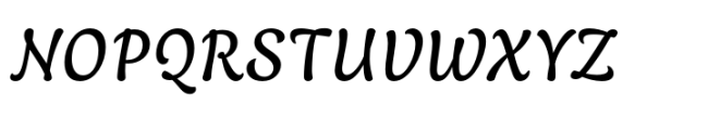 Baldufa Greek Ltn Italic Font UPPERCASE