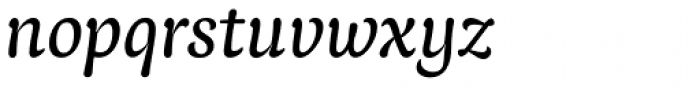 Baldufa Italic Font LOWERCASE