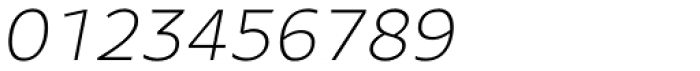 Bale Mono Thin Italic Font OTHER CHARS