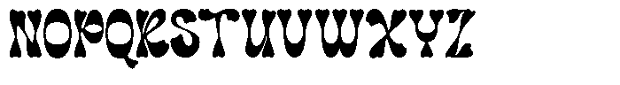 Balegita Regular Font UPPERCASE