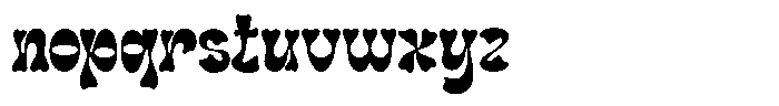 Balegita Regular Font LOWERCASE