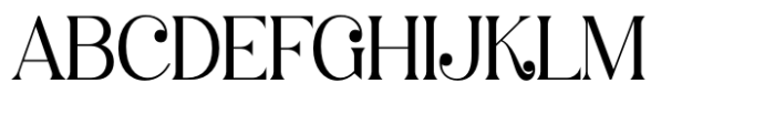 Balerga Regular Font UPPERCASE
