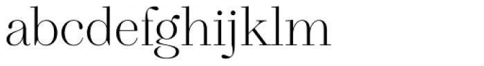 Balerno Serif Light Font LOWERCASE