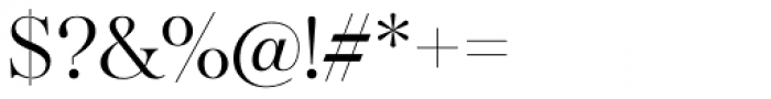Balerno Serif Regular Font OTHER CHARS