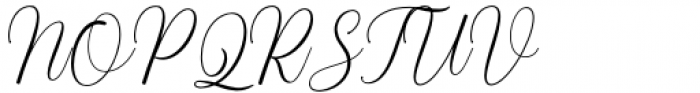 Balestya Script  Normal Font UPPERCASE