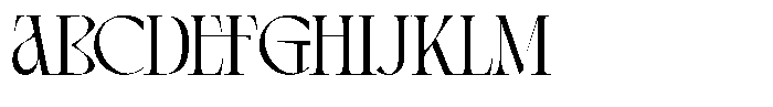 Balgarde Serif Font UPPERCASE