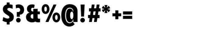Balgin Black Sm Condensed Font OTHER CHARS