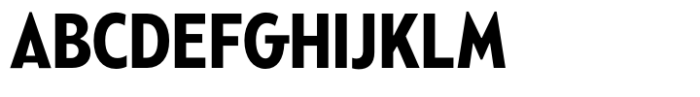 Balgin Bold Sm Condensed Font UPPERCASE