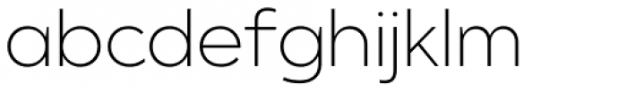 Balgin Extra Light Font LOWERCASE