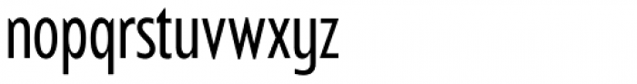 Balgin Regular Condensed Font LOWERCASE