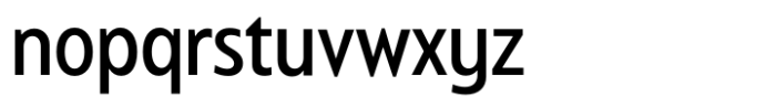 Balgin Regular Narrow Font LOWERCASE