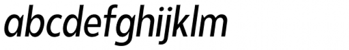 Balgin Regular Sm Condensed Italic Font LOWERCASE