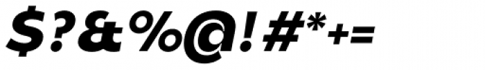 Balgin Text Bold Italic Font OTHER CHARS