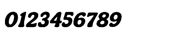 Balgio Italic Font OTHER CHARS
