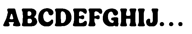 Balgio Regular Font UPPERCASE